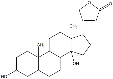 Digioxin structural formula