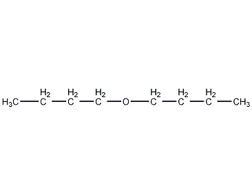 Butyl ether structural formula