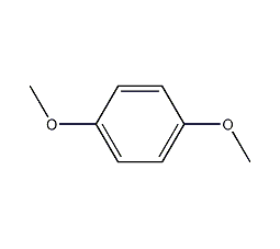 1,4-dimethoxybenzene structural formula