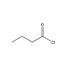 butyryl chloride structural formula
