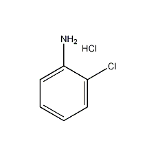 2-Chloroaniline hydrochloride structural formula