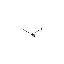 Methylmercury iodide structural formula