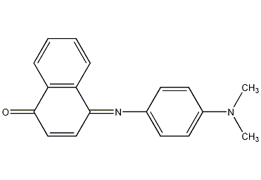 Indophenol blue structural formula