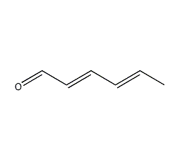 structure formula of sorbic acid