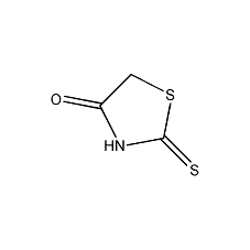 Rodanine structural formula