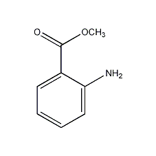 methyl anthranilate structural formula