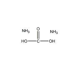 ammonium carbonate structural formula