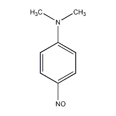 n,n-二甲基-4-亚硝基胺结构式