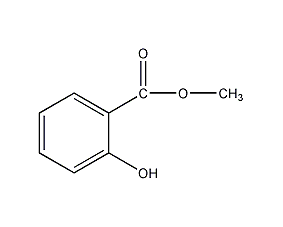 methyl salicylate structural formula