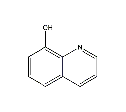8-hydroxyquinoline structural formula