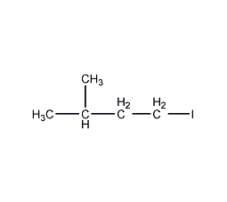 isoamyl iodide structural formula