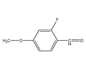 2-fluoro-4-methoxybenzaldehyde structural formula