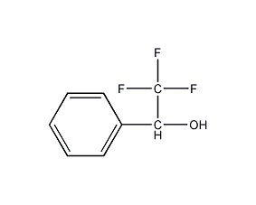 1-phenyl-2,2,2-trifluoroethanol structural formula