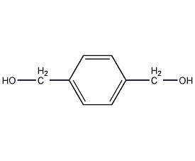 1,4-Benzenedimethanol Structural Formula