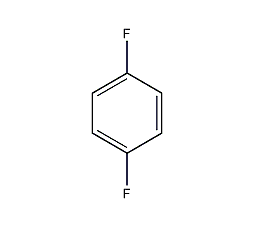 1,4-difluorobenzene structural formula