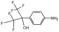 2-(4-Aminophenyl)-1,1,1,3,3,3-  Hexafluoro-2-propanol structural formula