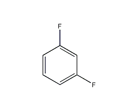 1,3-Difluorobenzene Structural Formula
