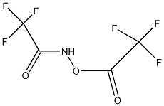 N,O-bis(trifluoroacetyl)hydroxylamine structural formula