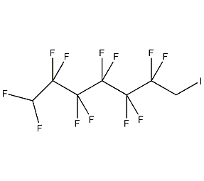 1H,1H,7H-iododecafluoroheptyl ester structural formula