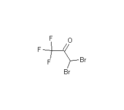 1,1-dibromo-3,3,3-trifluoroacetone structural formula