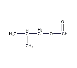 isobutyl formate structural formula