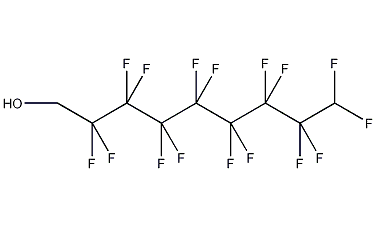 1H,1H,9H-Hexafluorononanol structural formula