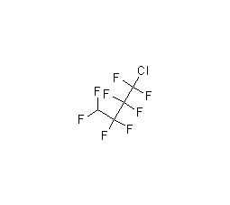 1-chloro-4h-octafluorobutane structural formula