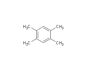 1,2,3,4-Tetramethylbenzene Structural Formula