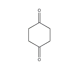 1,4-cyclohexanedione structural formula