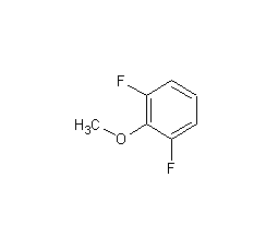 2,6-difluoroanisole structural formula